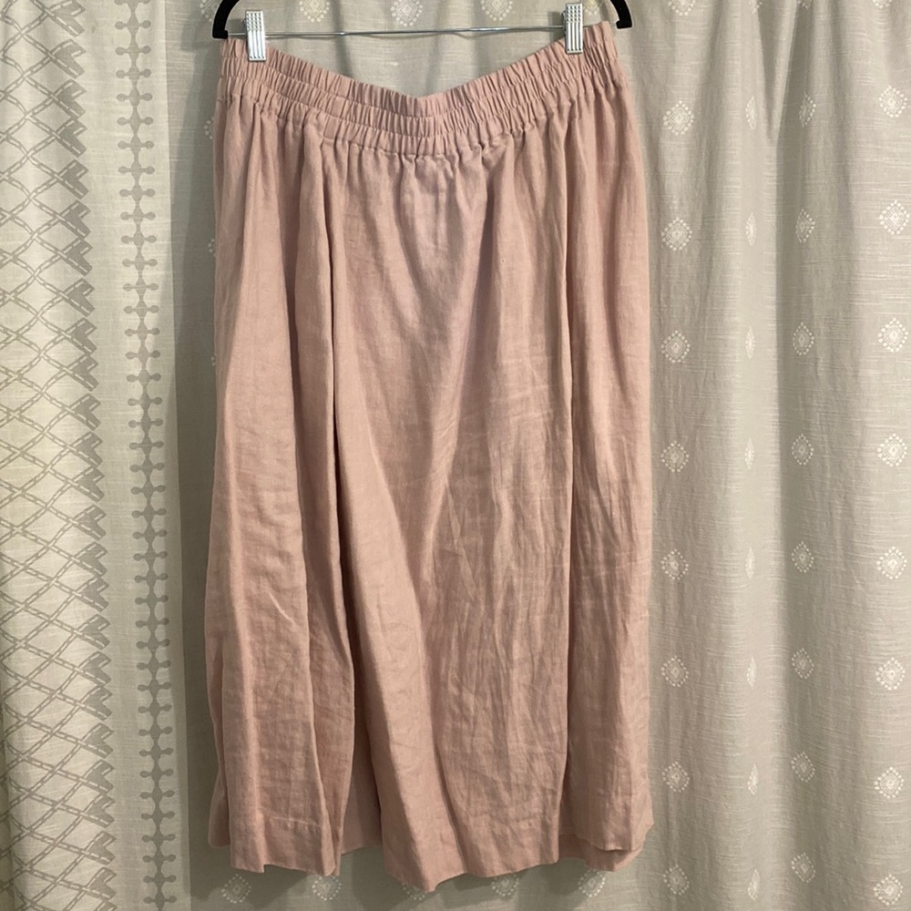 NotPerfectLinen Pink Sion Skirt